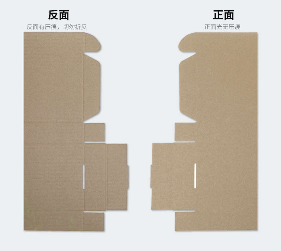 物流快递飞机盒正反面 物流快递飞机盒正反面