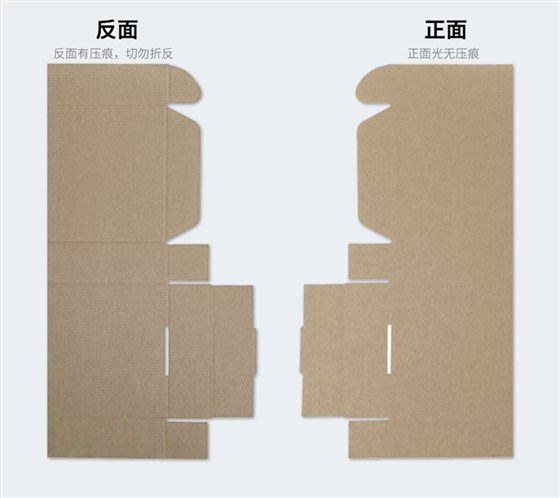 物流快递飞机盒正反面 物流快递飞机盒正反面