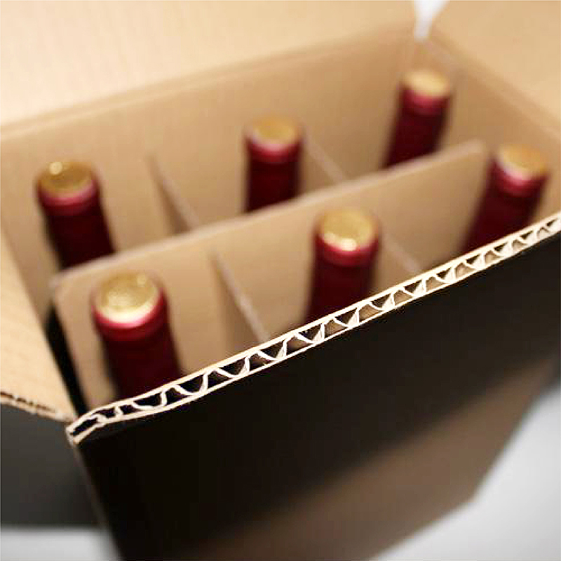 葡萄酒瓦楞纸盒或红酒娱乐软件礼盒