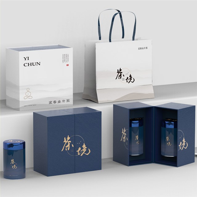 绿茶、铁观音、红茶等茶叶娱乐软件礼品盒